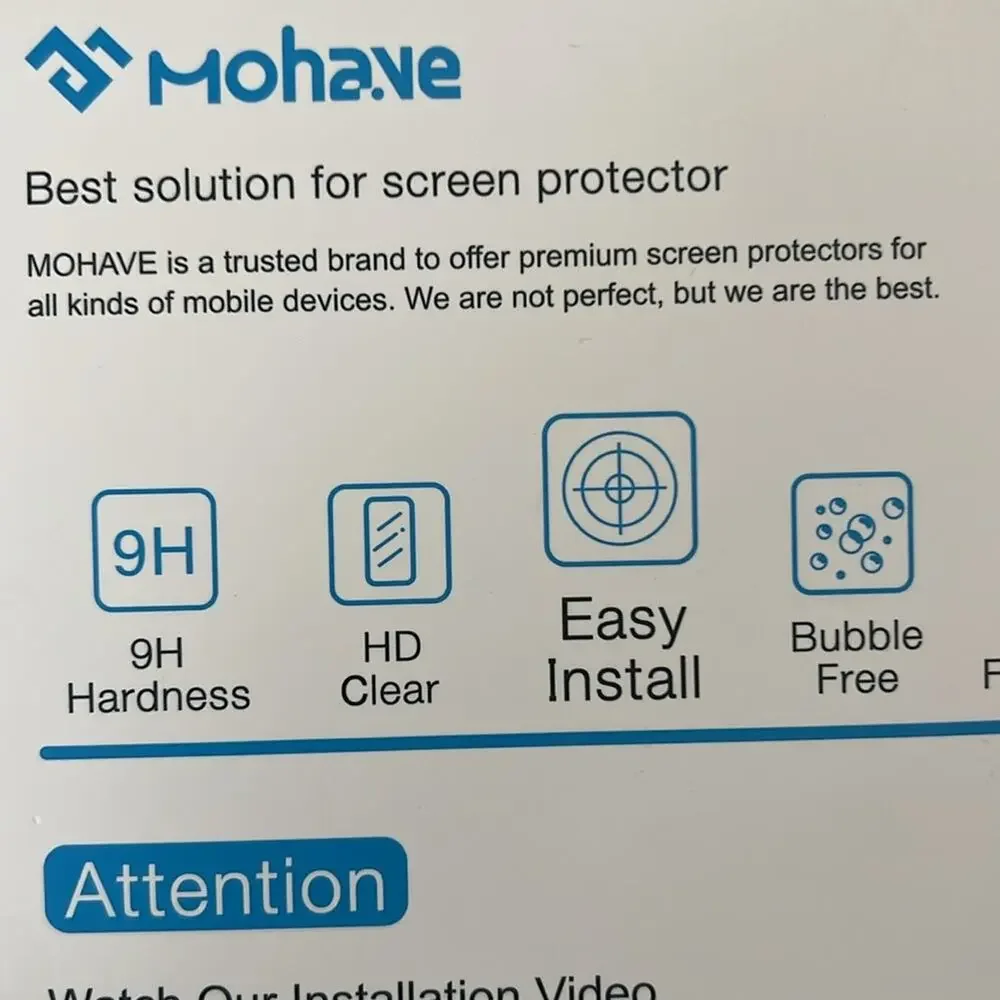 MOHAVE FOR APPLE IPAD PREMIUM‎ SCREEN PROTECTOR.